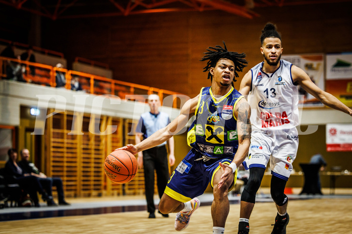 Basketball, win2day Basketball Superliga 2022/23, Grunddurchgang Runde 21, BBC Nord Dragonz, UBSC Graz, Zachery Deshon Cooks (3)