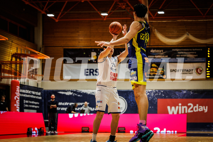 Basketball, win2day Basketball Superliga 2022/23, Grunddurchgang Runde 21, BBC Nord Dragonz, UBSC Graz, Lukas Knor (21)