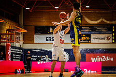 Basketball, win2day Basketball Superliga 2022/23, Grunddurchgang Runde 21, BBC Nord Dragonz, UBSC Graz, Lukas Knor (21)