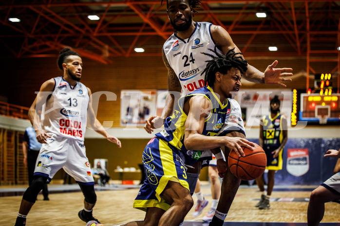 Basketball, win2day Basketball Superliga 2022/23, Grunddurchgang Runde 21, BBC Nord Dragonz, UBSC Graz, Zachery Deshon Cooks (3)