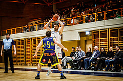 Basketball, win2day Basketball Superliga 2022/23, Grunddurchgang Runde 21, BBC Nord Dragonz, UBSC Graz, Petar Cosic (3)
