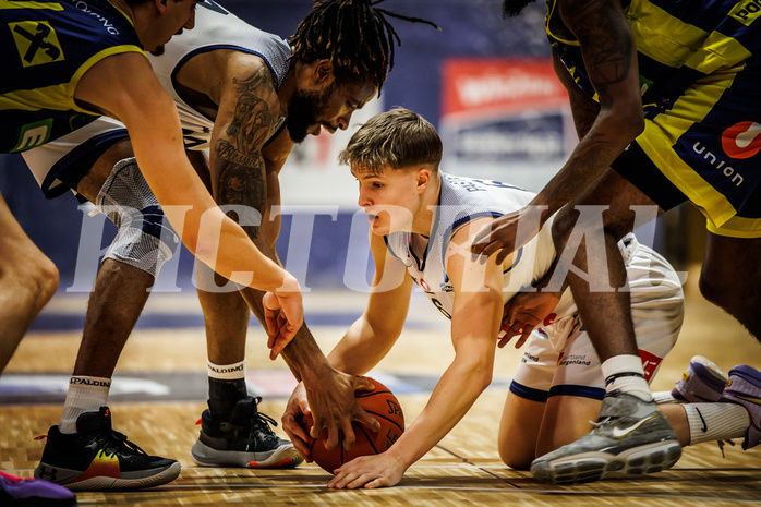 Basketball, win2day Basketball Superliga 2022/23, Grunddurchgang Runde 21, BBC Nord Dragonz, UBSC Graz, Valentin Pasterk (6)