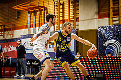 Basketball, win2day Basketball Superliga 2022/23, Grunddurchgang Runde 21, BBC Nord Dragonz, UBSC Graz, Tanner Giddings (15)