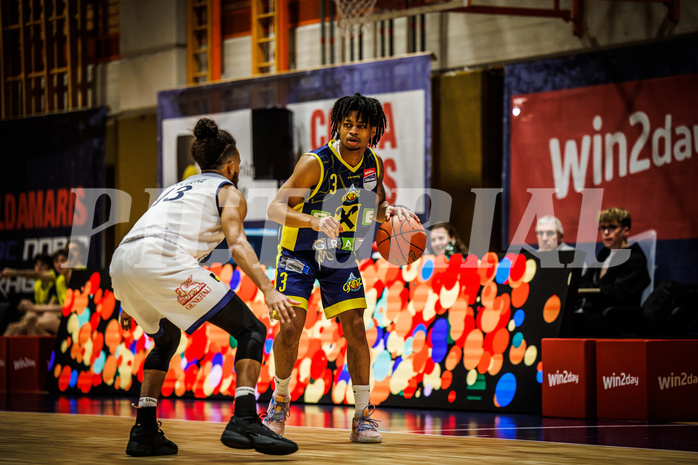 Basketball, win2day Basketball Superliga 2022/23, Grunddurchgang Runde 21, BBC Nord Dragonz, UBSC Graz, Zachery Deshon Cooks (3)