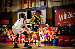 Basketball, win2day Basketball Superliga 2022/23, Grunddurchgang Runde 21, BBC Nord Dragonz, UBSC Graz, Zachery Deshon Cooks (3)