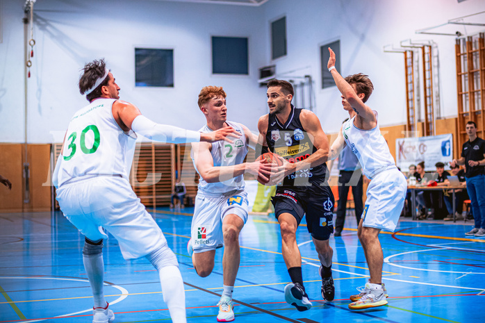 Basketball, Basketball Zweite Liga 2022/23, Grunddurchgang 16.Runde, Union Deutsch Wagram Alligators, Mattersburg Rocks, Luis Göd (2), Joris Ortega (5)