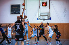 Basketball, Basketball Zweite Liga 2022/23, Grunddurchgang 16.Runde, Union Deutsch Wagram Alligators, Mattersburg Rocks, Robert Dembskis (42), Marko Kolaric (30)