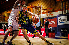 Basketball, win2day Basketball Superliga 2022/23, Grunddurchgang Runde 21, BBC Nord Dragonz, UBSC Graz, Tanner Giddings (15)