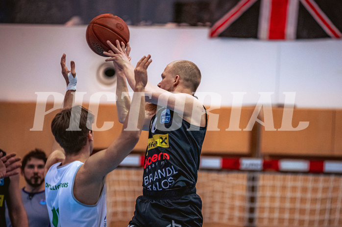 Basketball, Basketball Zweite Liga 2022/23, Grunddurchgang 16.Runde, Union Deutsch Wagram Alligators, Mattersburg Rocks, Claudio Vancura (10)