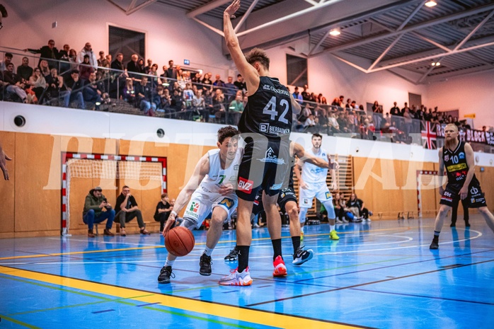 Basketball, Basketball Zweite Liga 2022/23, Grunddurchgang 16.Runde, Union Deutsch Wagram Alligators, Mattersburg Rocks, Laurence Müller (7)