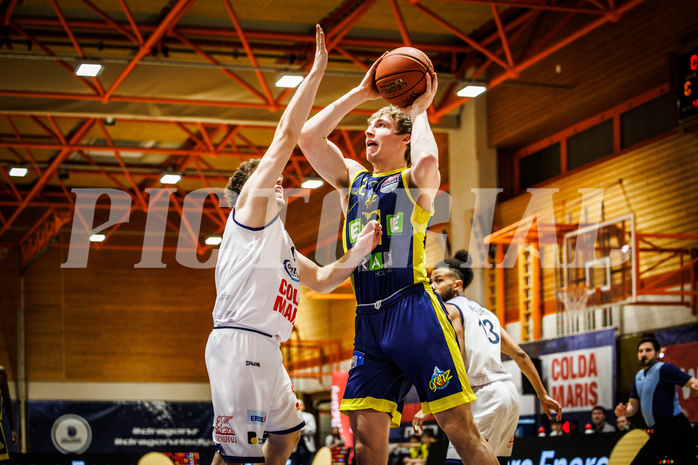 Basketball, win2day Basketball Superliga 2022/23, Grunddurchgang Runde 21, BBC Nord Dragonz, UBSC Graz, Robert Gerald Hawkinson 2)