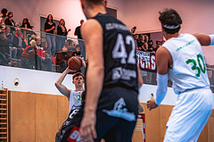 Basketball, Basketball Zweite Liga 2022/23, Grunddurchgang 16.Runde, Union Deutsch Wagram Alligators, Mattersburg Rocks, Luis Göd (2)
