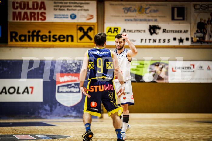 Basketball, win2day Basketball Superliga 2022/23, Grunddurchgang Runde 21, BBC Nord Dragonz, UBSC Graz, #Petar Cosic (3)