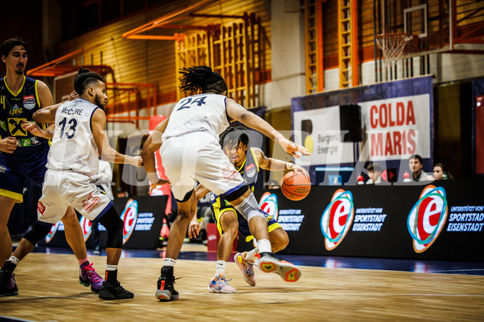 Basketball, win2day Basketball Superliga 2022/23, Grunddurchgang Runde 21, BBC Nord Dragonz, UBSC Graz, Zachery Deshon Cooks (3)