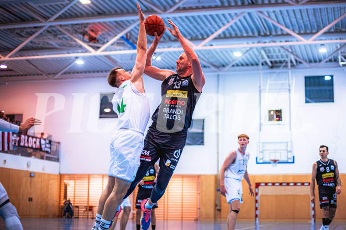 Basketball, Basketball Zweite Liga 2022/23, Grunddurchgang 16.Runde, Union Deutsch Wagram Alligators, Mattersburg Rocks, Corey Hallett (13)