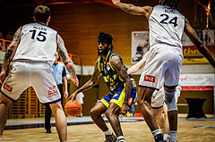 Basketball, win2day Basketball Superliga 2022/23, Grunddurchgang Runde 21, BBC Nord Dragonz, UBSC Graz, Issac James Vann Jr (13)