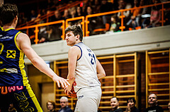 Basketball, win2day Basketball Superliga 2022/23, Grunddurchgang Runde 21, BBC Nord Dragonz, UBSC Graz, Lukas Knor (21)