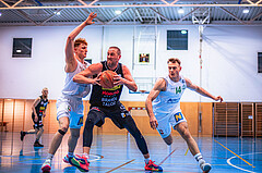 Basketball, Basketball Zweite Liga 2022/23, Grunddurchgang 16.Runde, Union Deutsch Wagram Alligators, Mattersburg Rocks, Luis Göd (2), Corey Hallett (13), Branislav Balvan (14)