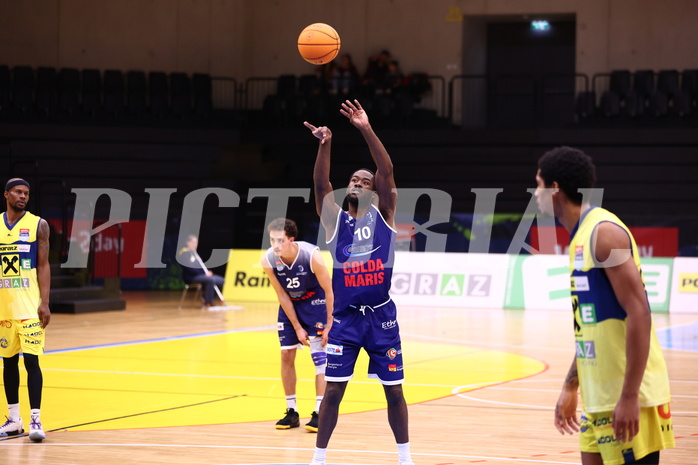 24.11.2023, Graz, Raiffeisen Sportpark Graz, Basketball Superliga 2023/24, Grunddurchgang, Runde 9, UBSC Raiffeisen Graz vs. COLDAMARIS BBC Nord Dragonz