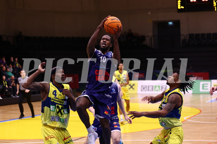 24.11.2023, Graz, Raiffeisen Sportpark Graz, Basketball Superliga 2023/24, Grunddurchgang, Runde 9, UBSC Raiffeisen Graz vs. COLDAMARIS BBC Nord Dragonz