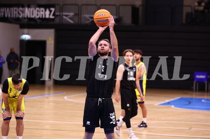 06.10.2024, Graz, Raiffeisen Sportpark Graz, Basketball Zweite Liga 2024/25, Grunddurchgang, Runde 2, Future Team Steiermark vs. Wörthersee Piraten