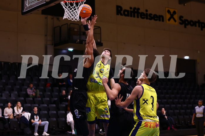 06.10.2024, Graz, Raiffeisen Sportpark Graz, Basketball Zweite Liga 2024/25, Grunddurchgang, Runde 2, Future Team Steiermark vs. Wörthersee Piraten