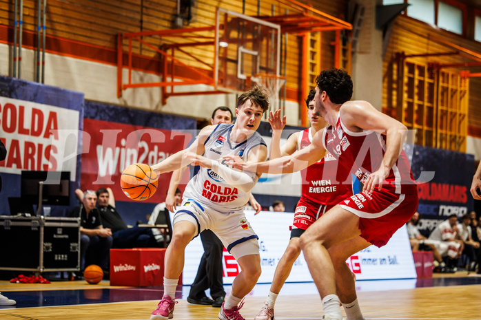 Basketball, win2day Basketball Superliga 2024/25, Qualifikationsrunde 9
, BBC Nord Dragonz, BC Vienna, Valentin Pasterk (6)