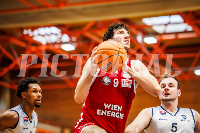 Basketball, win2day Basketball Superliga 2024/25, Qualifikationsrunde 9
, BBC Nord Dragonz, BC Vienna, Leon Bulic (9)
