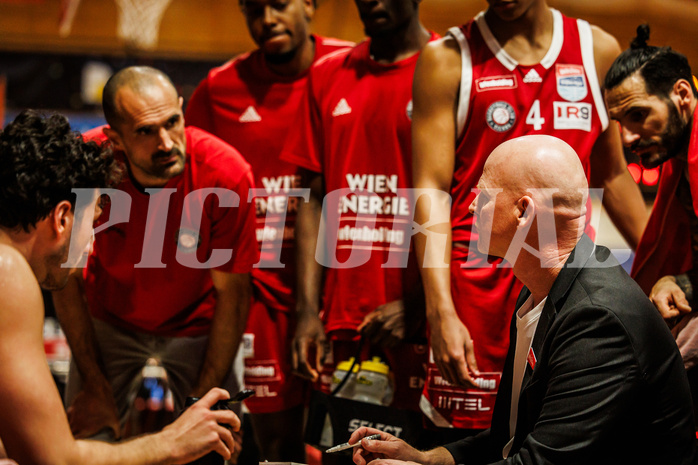 Basketball, win2day Basketball Superliga 2024/25, Qualifikationsrunde 9, BBC Nord Dragonz, BC Vienna, Mike Coffin (Head. Coach)