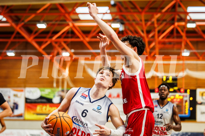 Basketball, win2day Basketball Superliga 2024/25, Qualifikationsrunde 9
, BBC Nord Dragonz, BC Vienna, Valentin Pasterk (6)