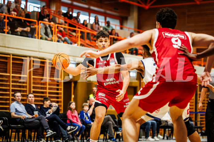 Basketball, win2day Basketball Superliga 2024/25, Qualifikationsrunde 9
, BBC Nord Dragonz, BC Vienna, Aron Stazic (21)