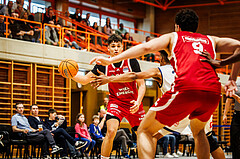 Basketball, win2day Basketball Superliga 2024/25, Qualifikationsrunde 9
, BBC Nord Dragonz, BC Vienna, Aron Stazic (21)