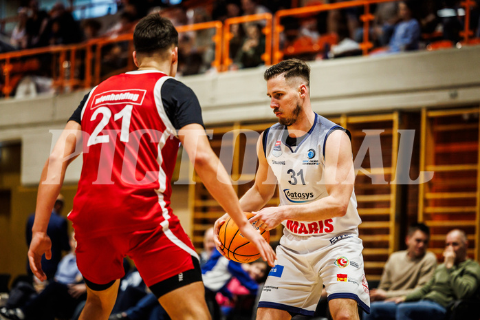 Basketball, win2day Basketball Superliga 2024/25, Qualifikationsrunde 9
, BBC Nord Dragonz, BC Vienna, Emilio Banic (31)