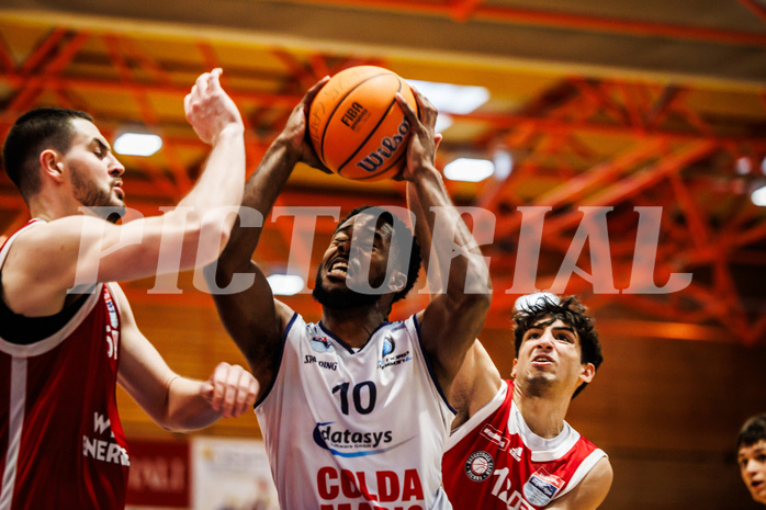Basketball, win2day Basketball Superliga 2024/25, Qualifikationsrunde 9
, BBC Nord Dragonz, BC Vienna, Austen Awosika (10)