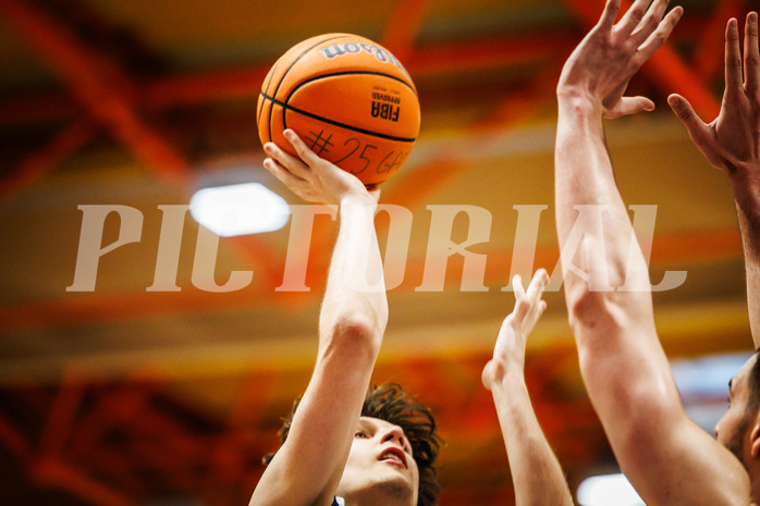 Basketball, win2day Basketball Superliga 2024/25, Qualifikationsrunde 9
, BBC Nord Dragonz, BC Vienna, Konstantin Sauer (9)