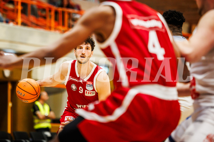Basketball, win2day Basketball Superliga 2024/25, Qualifikationsrunde 9
, BBC Nord Dragonz, BC Vienna, Leon Bulic (9)