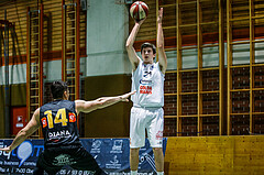 Basketball, Basketball Zweite Liga, Grunddurchgang 18.Runde, BBC Nord Dragonz, Jennersdorf Blackbirds, Lukas Knor (21)