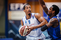 Basketball, Admiral Basketball Superliga 2019/20, Platzierungsrunde 1.Runde, Oberwart Gunners, Kapfenberg Bulls, Orion Outerbridge (8)