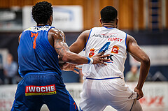 Basketball, Admiral Basketball Superliga 2019/20, Platzierungsrunde 1.Runde, Oberwart Gunners, Kapfenberg Bulls, Austin Williams (4)