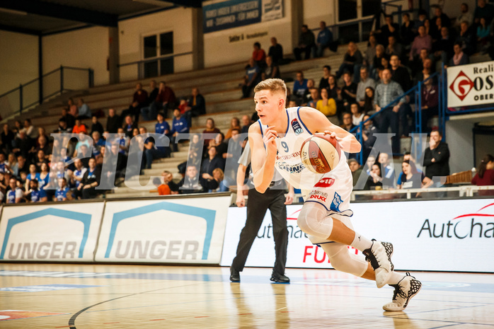 Basketball, Admiral Basketball Superliga 2019/20, Platzierungsrunde 1.Runde, Oberwart Gunners, Kapfenberg Bulls, Edi Patekar (9)