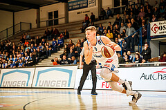 Basketball, Admiral Basketball Superliga 2019/20, Platzierungsrunde 1.Runde, Oberwart Gunners, Kapfenberg Bulls, Edi Patekar (9)
