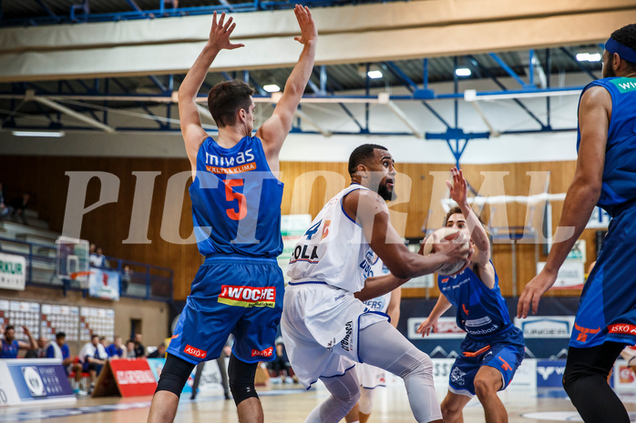 Basketball, Admiral Basketball Superliga 2019/20, Platzierungsrunde 1.Runde, Oberwart Gunners, Kapfenberg Bulls, Austin Williams (4)