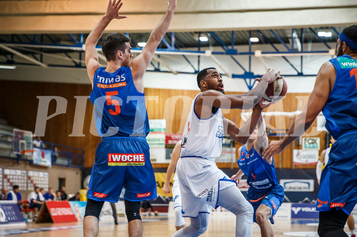 Basketball, Admiral Basketball Superliga 2019/20, Platzierungsrunde 1.Runde, Oberwart Gunners, Kapfenberg Bulls, Austin Williams (4)