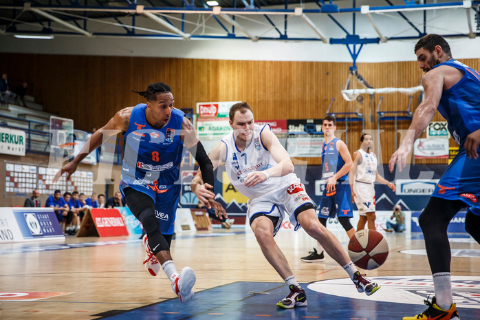 Basketball, Admiral Basketball Superliga 2019/20, Platzierungsrunde 1.Runde, Oberwart Gunners, Kapfenberg Bulls, Sebastian Käferle (7)