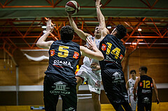 Basketball, Basketball Zweite Liga, Grunddurchgang 18.Runde, BBC Nord Dragonz, Jennersdorf Blackbirds, Dragisa Najdanovic (7)