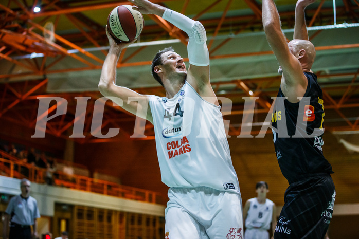 Basketball, Basketball Zweite Liga, Grunddurchgang 18.Runde, BBC Nord Dragonz, Jennersdorf Blackbirds, Fuad Memcic (44)