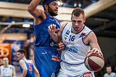 Basketball, Admiral Basketball Superliga 2019/20, Platzierungsrunde 1.Runde, Oberwart Gunners, Kapfenberg Bulls, Renato Poljak (16)