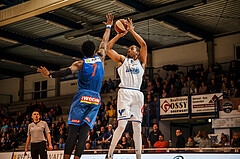 Basketball, Admiral Basketball Superliga 2019/20, Platzierungsrunde 1.Runde, Oberwart Gunners, Kapfenberg Bulls, Orion Outerbridge (8)