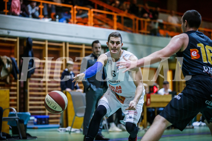 Basketball, Basketball Zweite Liga, Grunddurchgang 18.Runde, BBC Nord Dragonz, Jennersdorf Blackbirds, Filip Mileta (6)
