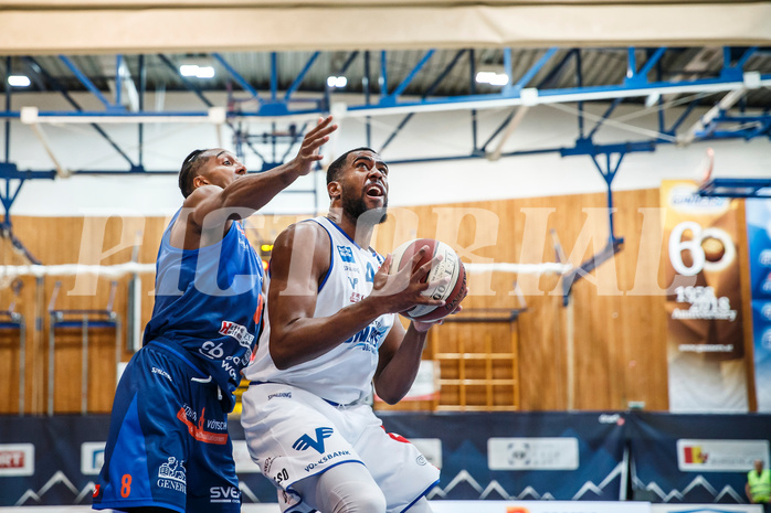 Basketball, Admiral Basketball Superliga 2019/20, Platzierungsrunde 1.Runde, Oberwart Gunners, Kapfenberg Bulls, Austin Williams (4)